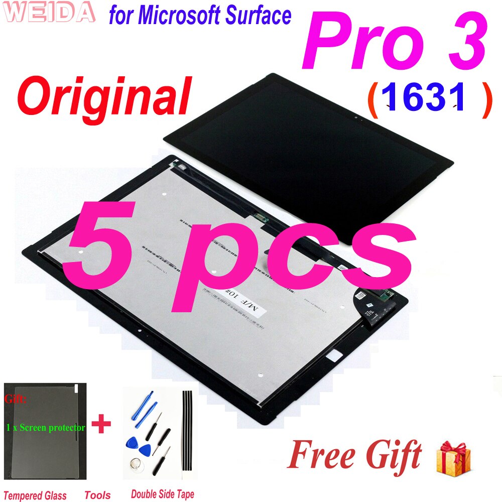 Microsoft Surface Pro 3 Pro3 1631 v1.1 v1.0 LTL120QL0..
